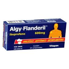 IBUPROFENO 600MG CX 20 COMP  - ALGYFLANDERIL -  VITAMEDIC