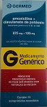 AMOXICILINA+CLAV 875MG CX 14 COMP GERMED