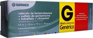 BETAMETASONA+TA+TOLN+CLIOQUINOL POM 20GR GERMED