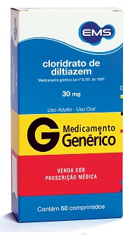 DILTIAZEM 30MG 50 COMP EMS