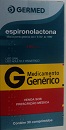 ESPIRONOLACTONA 100MG CX 30 COMP GERMED