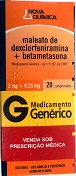 DEXCLOR+BETAMETASONA CX 20 COMP NOVA QUIMICA