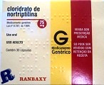 NORTRIPTILINA 75MG CX 30  CAPS RANBAXY