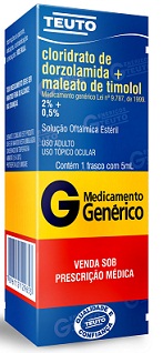 DORZOLAMIDA+TIMOLOL 20+5MG SOL OFTGTS 5ML TEUTO