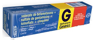 BETAMETASONA+TA+TOLN+CLIOQUINOL CREME 20GR TEUTO