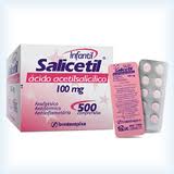 SALICETIL 100MG CX 500 COMP BRASTERAPICA