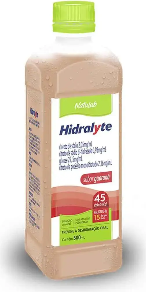 HIDRALYTE 500ML GUARANA NATULAB REHIDRATANTE