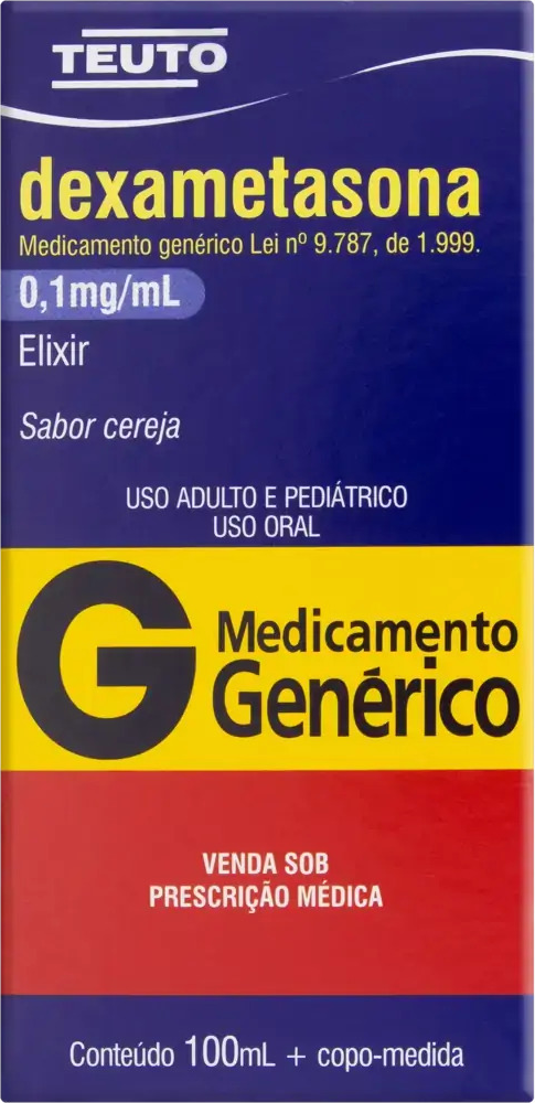 DEXAMETASONA 0,1MG ELIXIR 100ML TEUTO
