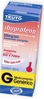 IBUPROFENO 50MG 30ML TEUTO