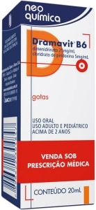 DRAMAVIT B6 25MG SOLGTS 20ML NEO QUIMICA