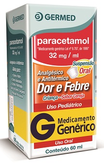 PARACETAMOL 32MG 60ML GERMED