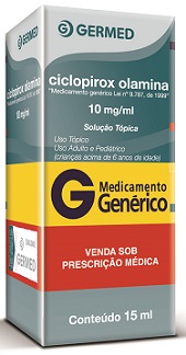 CICLOPIROX OLAMINA 10MG SOL TOP15ML GERMED