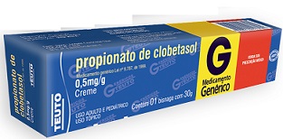 CLOBETASOL 0,5MG CREME 30GR TEUTO
