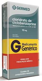 CICLOBENZAPRINA 10MG CX 30 COMP GERMED
