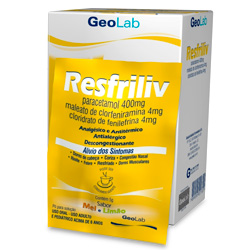 RESFRILIV CX 50 ENV SB MEL LIMÃO GEOLAB