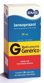 LANSOPRAZOL 30MG CX 28 CAPS EMS