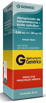BETAMETASONA+ACIDO SALICILICO SOL TOP30ML GERMED
