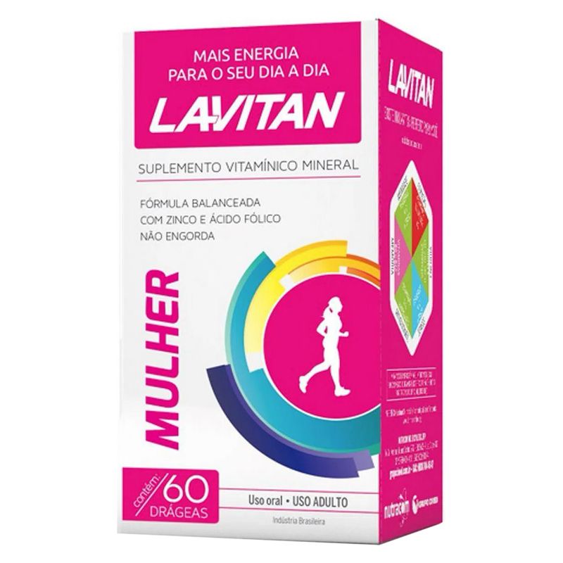 LAVITAN MULHER 60DRG CIMED