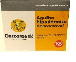 AGULHA DESC 25X0,70 MM C/1UN DESCARPACK