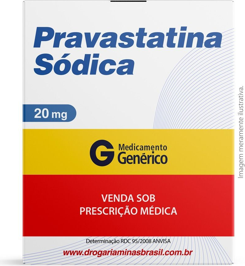 PRAVASTATINA SODICA 20MG CX 30 COMP MEDLEY