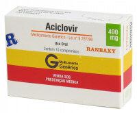 ACICLOVIR 400MG CX 10 COMP RANBAXY