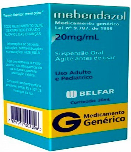 MEBENDAZOL 20MG OR30ML BELFAR