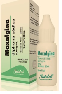 DIPIRONA 20ML - MAXALGINA -  NATULAB