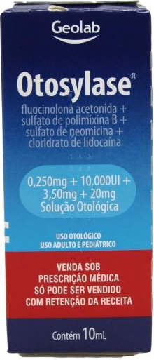 OTOSYLASE 0,25+3,50+20MG+10MUI SOL10ML GEOLAB