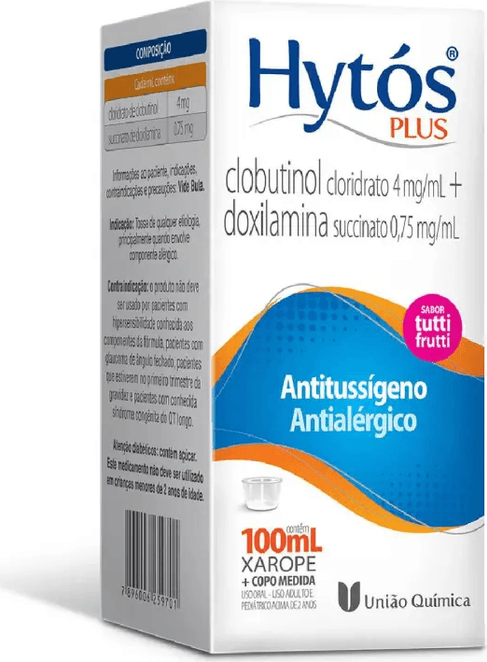 HYTOS PLUS 4+0,75MG XPE 100ML UNIAO QUIMICA