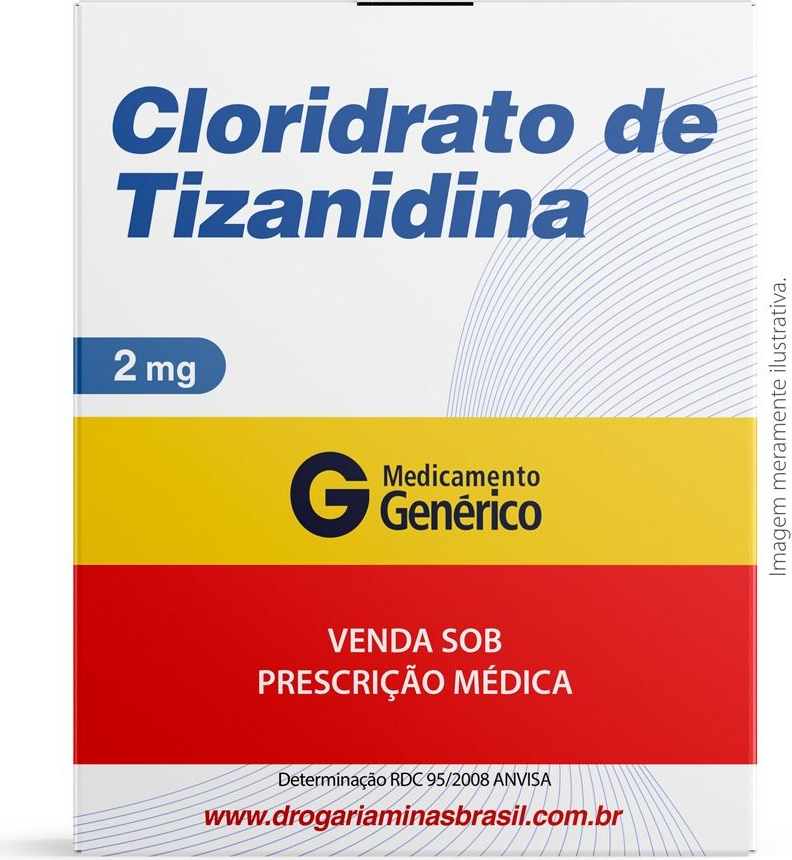 TIZANIDINA 2MG CX 30 COMP RANBAXY