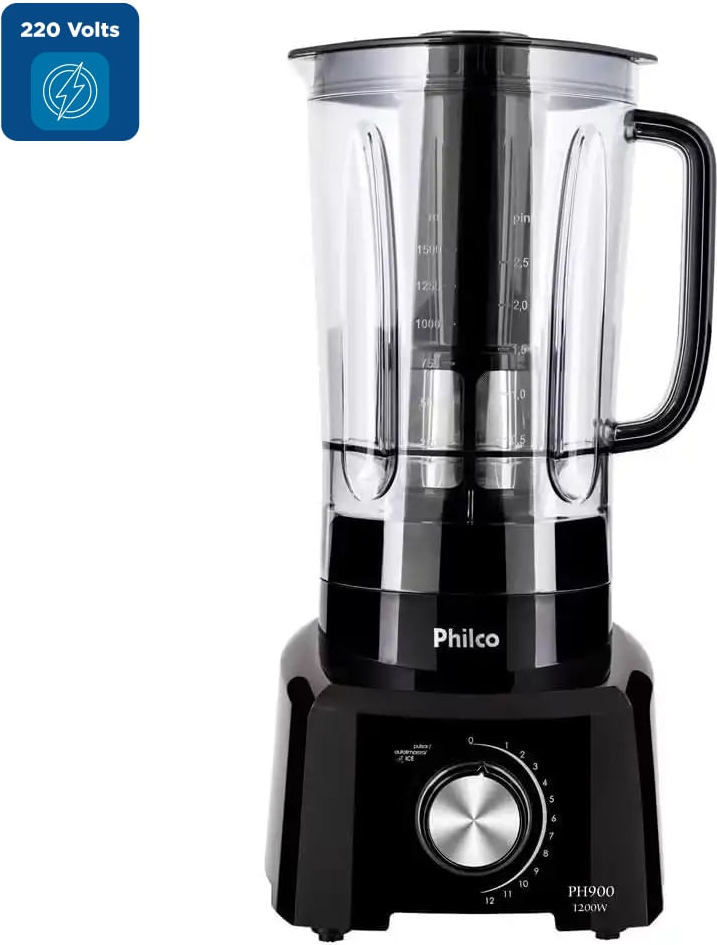 BRINDES LIQUIDIFICADOR PHILCO PRETO 220V
