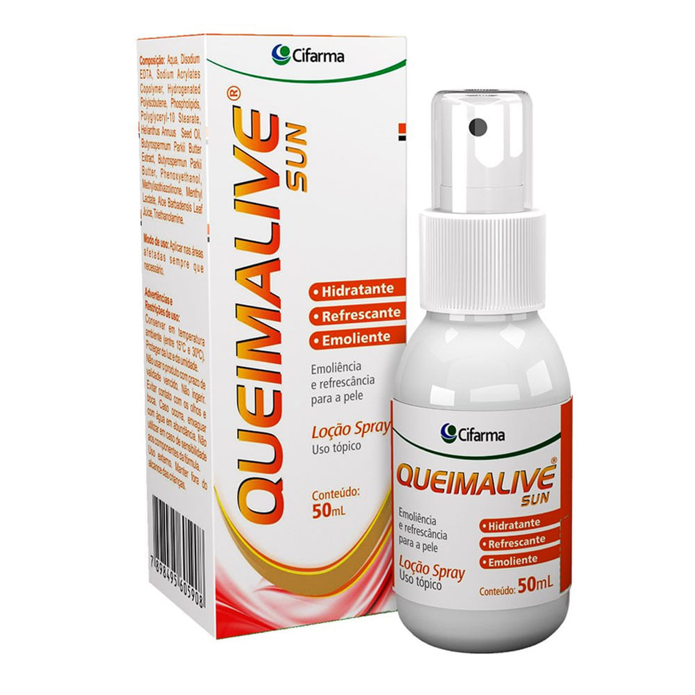 QUEIMALIV SUN SPRAY 50ML CIFARMA