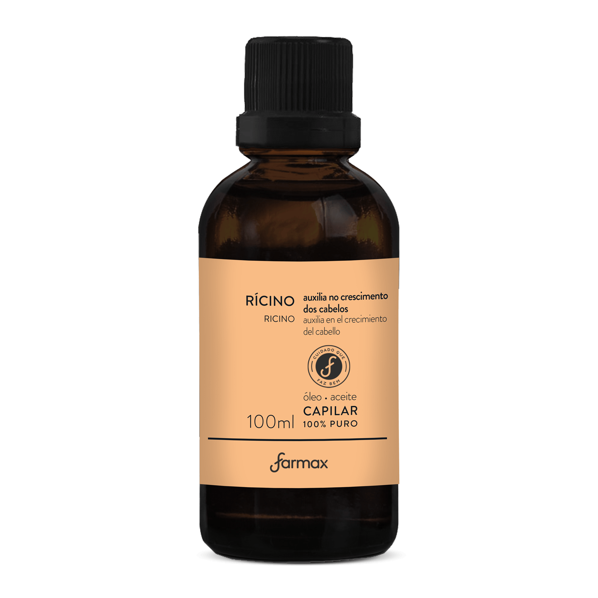 OLEO RICINO 100ML FARMAX