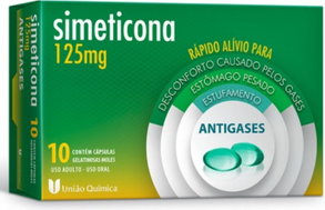 SIMETICONA 125MG CX 10 CAPS UNIAO QUIMICA