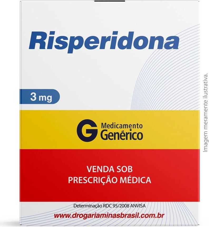 RISPERIDONA 3MG CX 30 COMP TEUTO
