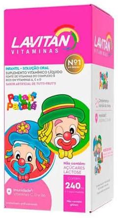 LAVITAN KIDS 240ML TUTTI FRUTTI CIMED