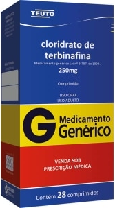 TERBINAFINA 250MG CX 28 COMP TEUTO