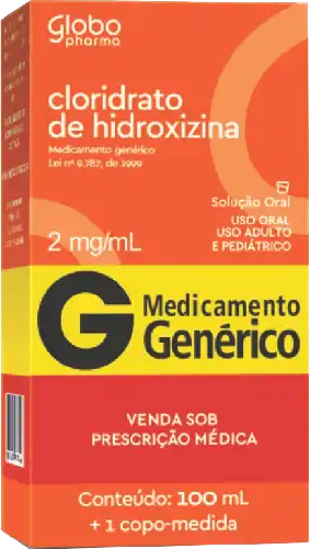HIDROXIZINA 100ML GLOBO