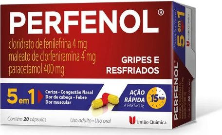 PERFENOL CX 20 CAPS UNIAO QUIMICA