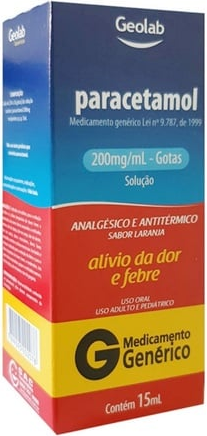 PARACETAMOL + COD CX 24 COMP GEOLAB