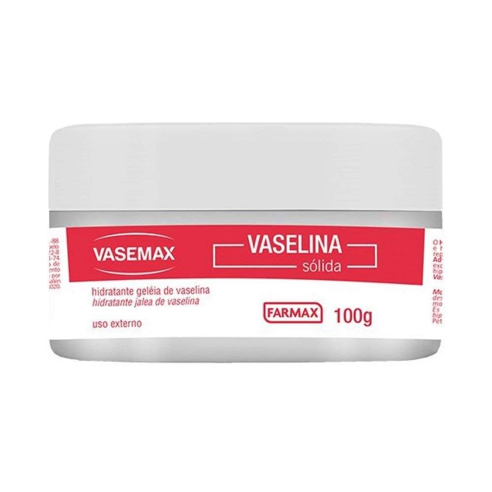 VASELINA 100G GELEIA VASEMAX FARMAX