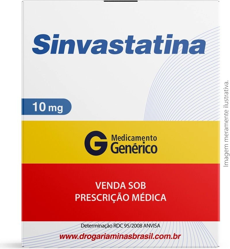 SINVASTATINA 10MG CX 30 COMP PHARLAB