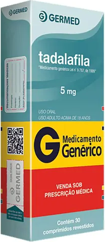 TADALAFILA 5MG CX 30 COMP GERMED