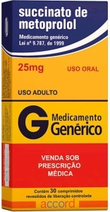 METOPROLOL 25MG CX 30 COMP ACCORD
