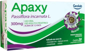APAXY  - PASSIFLORA - 300MG 20CP GEOLAB