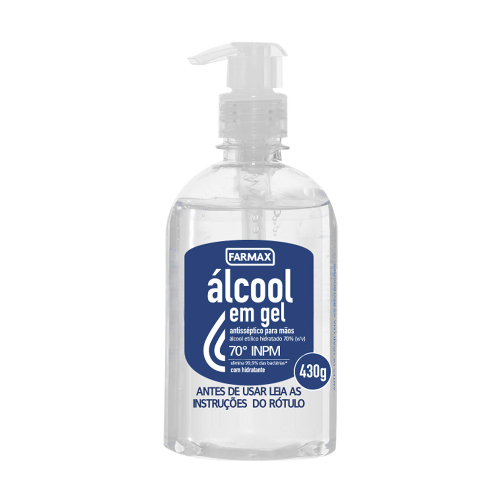 ALCOOL GEL 70GL 430GR FARMAX