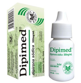DIPIRONA 10ML  - DIPIMED -  MEDQUIMICA