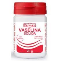 VASELINA SOLIDA 70GR POTE FARMAX