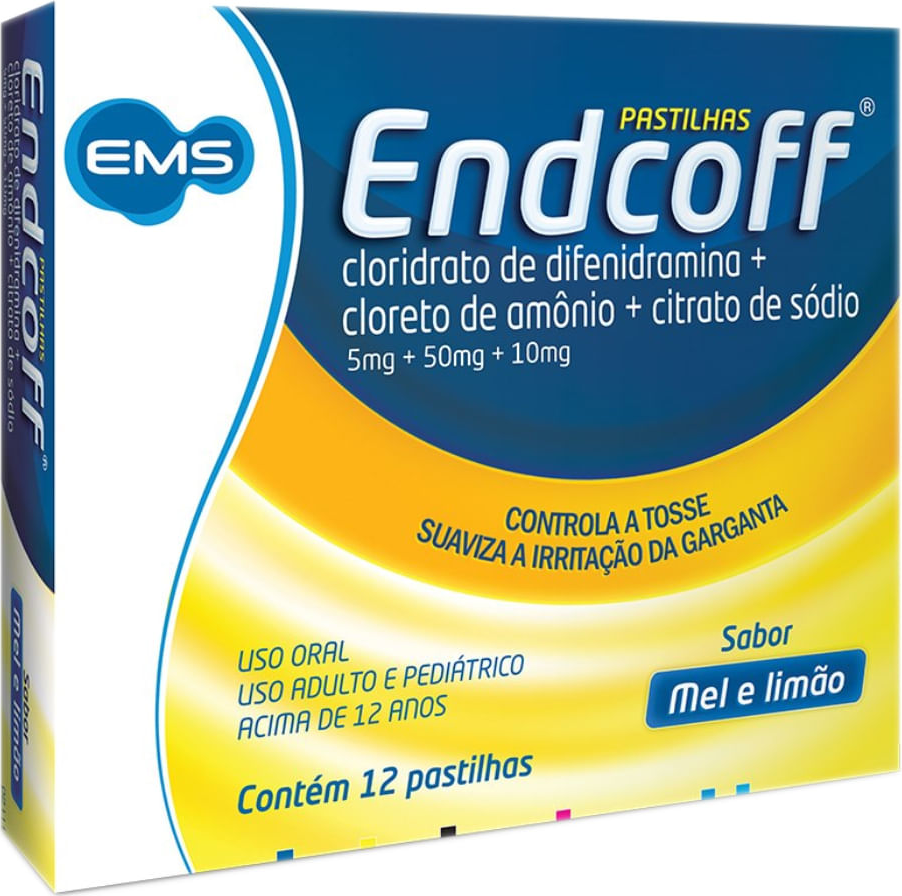 ENDCOFF CX 12 PAST SB MEL/LIMAO EMS MARCAS