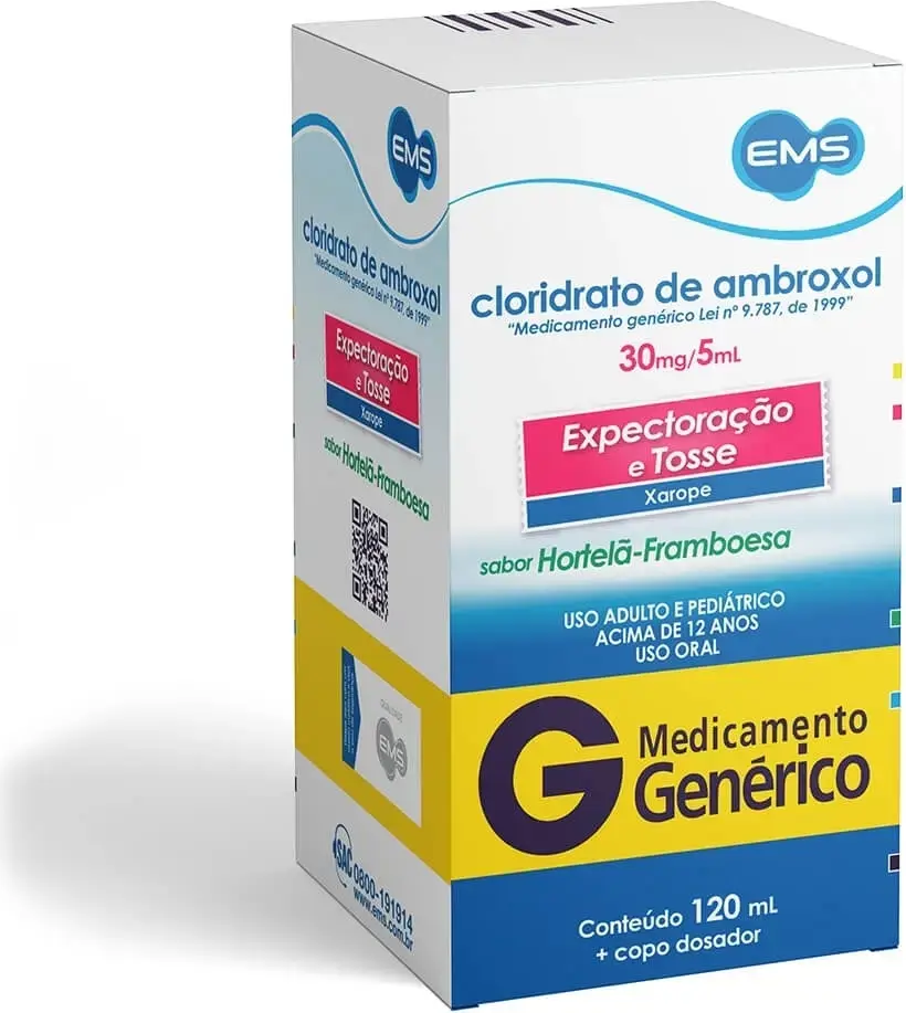 XAROPE AMBROXOL 30MG 120ML EMS